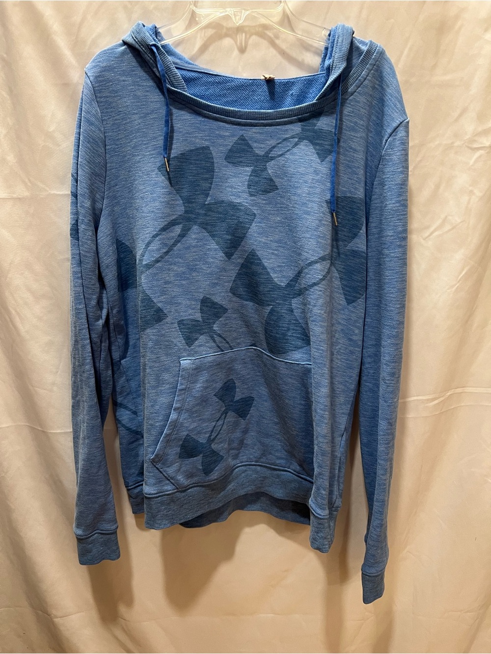 Under Armour Light Blue Logo Crewneck Sweatshirt